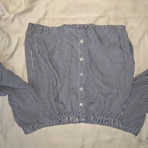 Women off the shoulders Crop top